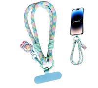 Gomice Sangle de Poignet pour Housse de Téléphone | Bracelet Lanière Pour Coque De Portable,Charmes Colorés pour Portable Usage Quotidien | Quotidien Voyage Sport Shopping Promenade Plage Camping