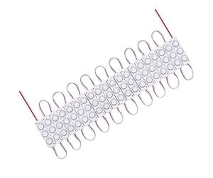 GOMING 20Pcs Black Light 12V LED Module Light Purple 395-400nm 3 LED Module 1.5W 45 Degree Spot Lamp for Parties Halloween Glow in The Dark Party Blacklight Poster Lighting