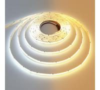 GOMING 24V 10M WS2811 CCT Ruban LED COB 2700-6500K Blanc Réglable CRI 93+