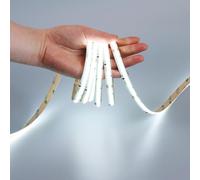 GOMING 24V 10M WS2811 IC COB Ruban LED Blanc Froid 6000K Adressable Effets de l'eau Courante 360LED/M CRI 93+ IP20 Non Imperméable Bande LED pour Décoration de Maison (Sans Adaptateur et Contrôleur)