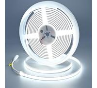 GOMING 24V 5M Neon COB Ruban LED Blanc Froid 6000K IP67 étanche 312LEDs/M