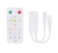 GOMING DC 5V-24V SP646E Contrôleur LED Monochrome SPI Prise en Charge de l'APP Mobile et de La Télécommande 2.4G Pour Bandes LED SPI Monochrome WS2811 IC