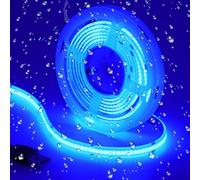 GOMING USB COB Ruban LED DC 5V Bleu 460nm IP65 Étanche 2M 320LED/M Alimenté par USB LED Bande Haute Luminosité pour DIY Décorer