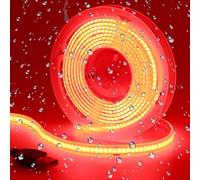 GOMING USB COB Ruban LED DC 5V Rouge 620nm IP65 Étanche 2M 320LED/M Alimenté par USB LED Bande pour DIY Décorer