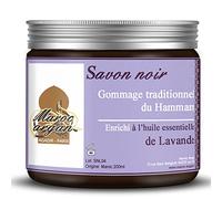 Gommage au Savon Noir à l'huile essentielle de Lavande 100% Naturel - Exfoliant pour une peau douce et apaisée - 250g