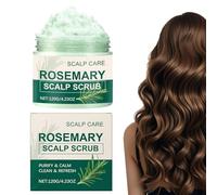 Gommage Capillaire Du Cuir Chevelu,120 g Crème Nettoyante Purifiante | Shampooing Nettoyant Du Cuir Chevelu | Pour Hommes Et Femmes Peau De La Tête Propre Rafraîchie Nourrie