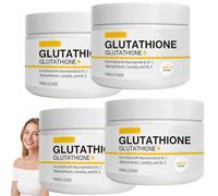 Gommage corporel au glutathion, à l'huile de rose musquée et au sel marin. Exfoliant, il atténue les taches brunes, réduit l'apparence des poils incarnés et des irritations de rasage (4pcs)