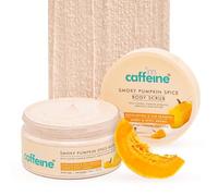 Gommage corporel Smoky Pumpkin Spice pour une peau éclatante | Café, extraits de citrouille, abricot et beurre de karité | Exfolie, élimine le bronzage, nourrit, hydrate | Arôme doux et épicé pour