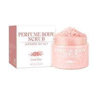 Gommage Corps au Sel Marin Parfumé, Exfoliant et Nourrissant, Texture Fondante aux Huiles Végétales pour Peau Douce et Lisse, Nettoie en Profondeur (01, 100g)