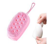Gommage Corps En Silicone | Brosse Exfoliante Pour Douche | Brosse Nettoyante Exfoliante Double Face Douce pour le Bain Femme Homme