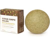 Gommage Corps Exfoliant Solide Et Bio Revitalisant Au Matcha Et Au Café100% Artisan Organic Natural Vegan Cruelty Free-Made In Italy-Éponge De Douche Nettoyante Pour Le Corps