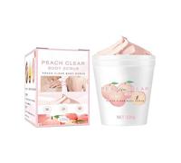 Gommage Corps Rafraîchissant Pêche - Ce gommage corporel parfumé à la crème glacée adoucit l'exfoliation en douceur, illumine la peau et la laisse lisse et nourrie pour un teint éclatant (100 g)