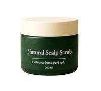 Gommage naturel du cuir chevelu, Améliorer l'exfoliant nourrissant en profondeur, Gommage exfoliant du cuir chevelu naturel, Formule plante Exfoliator doucement, Soulage sécheresse (1pc)