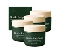 Gommage naturel pour le cuir chevelu QPJUVC - Exfoliant nettoyant en profondeur avec formule hydratante, soulage le cuir chevelu et les pellicules, élimine en douceur les accumulations (4)