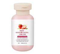 Gommage Peau Fraise - Formule Complexe Tri-Acides Avancée Pour Kératose Pilaire | Réduit Les Bosses Sur Jambes, Bras, Dos Et Nuque | Non Gras, Absorption Rapide Et Parfumé