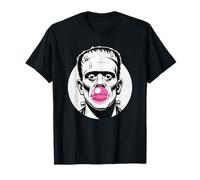 Gomme à Bulles Frankenstein Monster Amusante pour Halloween T-Shirt