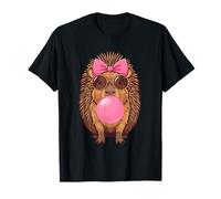 Gomme à Bulles Mignonne Porc-épic pour Hommes et Femmes T-Shirt