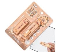 Gomme à Crayon | Gommes en Bloc Rétractables Capybara,Ensemble Mignon De Fournitures Scolaires Pour Enseignants Et Élèves De Maternelle Primaire Collège Pour Écriture Dessin Et