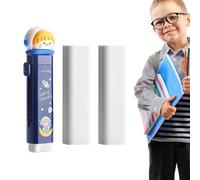 Gomme à crayon rétractable coulissante, gomme Push Pull - Gommes à diapositives de dessin animé mignon pour les | Dessin animé mignon, pochette et recharge, design push-pull, extensible pour l'école,