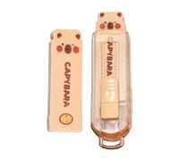 Gomme à crayons - Gommes à rétractables Capybara Stuff - Ensemble scolaire pour école élémentaire moyenne enfance enseignants salle de classe nécessaire