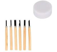 Gomme à graver Ø 2,5 cm et 6 gouges - Artemio Multicolore