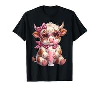 Gomme à mâcher à la Vache écossaise Highland T-Shirt