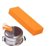 Gomme anti-rouille orange en acier inoxydable décontamination
