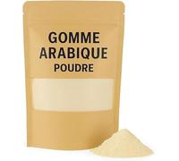 Gomme Arabique Naturelle en Poudre 200 g - Acacia Sénégal | 100% Pure, Sans Additifs | Ingrédient Alimentaire et Cosmétique Maison Conformité UE
