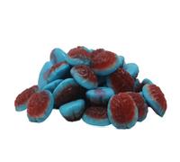 Gomme aux fruits super cerveau bleu rouge avec sucre moussant Halal 300 g