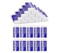 Gomme Blanche,10 PCS 2B Gomme à Effacer Gommes Plastiques Caoutchouc Blanches Sans Latex de Supérieure Gomme pour Écoles Croquis Peintures Artistes Enseignants Enfants Adultes