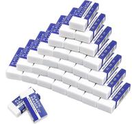 Gomme Blanche Plastique,Arts Doux 2b Gomme,Lot De 30 Gommes Pour Usage Général L'école Bureaux Croquis Peintures Beaux