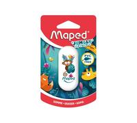 Gomme - Blanche - Sans Pvc - Scolaire - Idéal Pour La Trousse - Maped - Jungle Fever