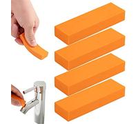 Gomme de décontamination en Acier Inoxydable, Effaceur de calcaire Facile, Gomme de Nettoyage en Caoutchouc, Stainless Steel Decontamination Artifact Eraser, Anti-Rouille (5pcs)