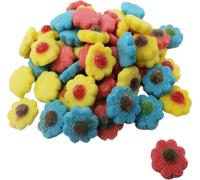 Gomme de fruit fleurs sucrées de différentes couleurs halal 300g