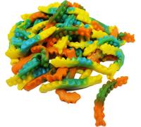 Gomme de fruit gelée mille-pattes multicolore douce Halal 300g