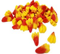 Gomme de fruit Jelly Chicken Feet Pieds de poulet rouge jaune halal 300g