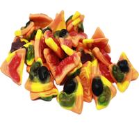 Gomme de fruit morceaux de pizza tranches de pizza coins de pizza fruité sucré 300g