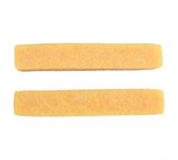 Gomme de nettoyage pour bandes abrasives et ponceuses à tambour, nettoyant abrasif réutilisable pour cartes de vœux en papier, plastique, 150 x 25 x 25 mm (2 pièces)