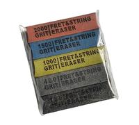 Gomme de ponçage compacte, accessoire de guitare léger, parfait pour les musiciens en voyage afin de garder le matériel en état, outil d ' entretien des instruments