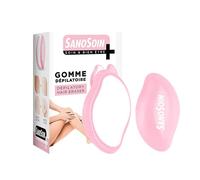 Gomme Dépilatoire Sanosoin - A base de cristal de roche - prise en main facile - de couleur rose