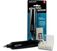 Gomme Electrique-30 Recharges Incluses,Fonctionnant À Piles-Idéal Pour Un Effacement Facile Et Confortable-Gomme De 5mm