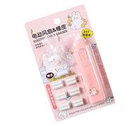 Gomme électrique pour artiste débutant avec 12 recharges alimentées par piles automatique avec ventilateur pour dessin, croquis, dessin