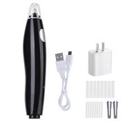 Gomme électrique pour projet d'artisanat avec 16 recharges automatiques pour artistes, débutants, étudiants, dessins, croquis, chargement USB