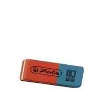 Gomme en caoutchouc naturel, couleur: bleu/rouge