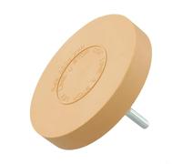 Gomme en caoutchouc pour roue de voiture Gdfnmogo - 8,9 cm - 10,2 cm - Avec adaptateur de perçage - Pour enlever les décalcomanies de voitures, camions, bateaux, motos, camping-cars (88 mm)