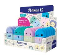 Gomme en plastique Squeezy You, en présentoir