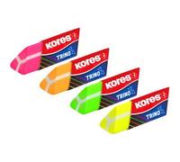 Gomme en plastique 'Trino', fluorescent