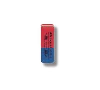Gomme encre-crayon - ECODIS - Caoutchouc naturel - Rouge - Mixte - 74x24x10 mm