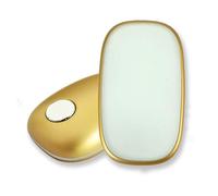 Gomme Epilatoire, Version de mise à niveau 2022 Épilateur d'épilation Physique indolore,Portable Nano Gomme À Cheveux en Cristal, Outil d'épilation pour les Jambes, les Bras et le Dos (Doré)