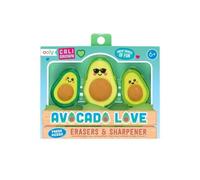Gomme et taille-crayon Ooly Avocado Love